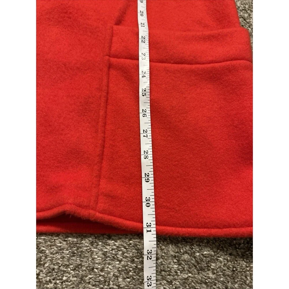 Vintage 80s Ocean pacific Red Surfing Surf Cover Up Jacket Soft Size XL